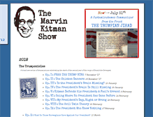 Tablet Screenshot of marvinkitman.com